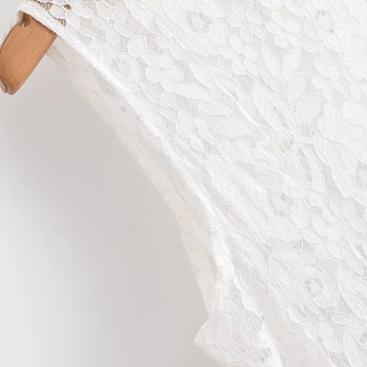 Fairycore impresso vestidos de renda gancho flor oco aberto para trás com zíper sexy vestido elegante para mulher no verão
