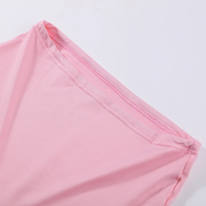 Moda sólida saia plissada define feminino sem mangas colheita topos de cintura alta elástica a linha saias 2025 primavera senhora ternos elegantes