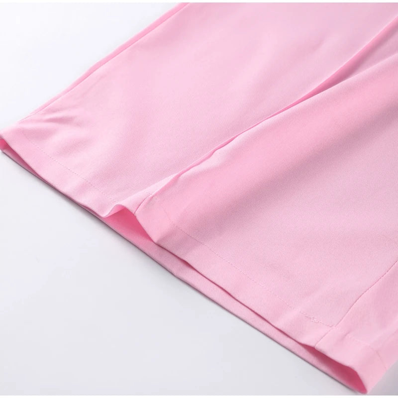 Conjunto de duas peças de linho feminino sem mangas pescoço quadrado colete combinando calças largas verde limão casual escritório verão outfit ternos