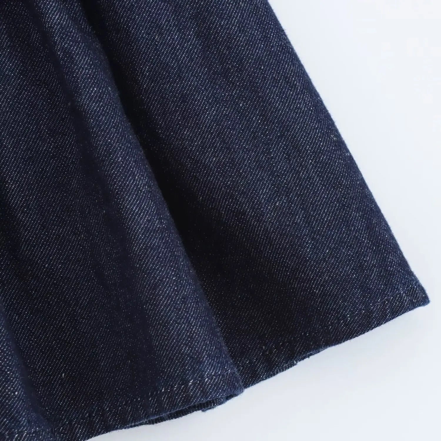 Traf denim vestido para mulheres moda outono inverno em camadas decorativas sem costas mini vestidos francês chique feminino roupas de noite