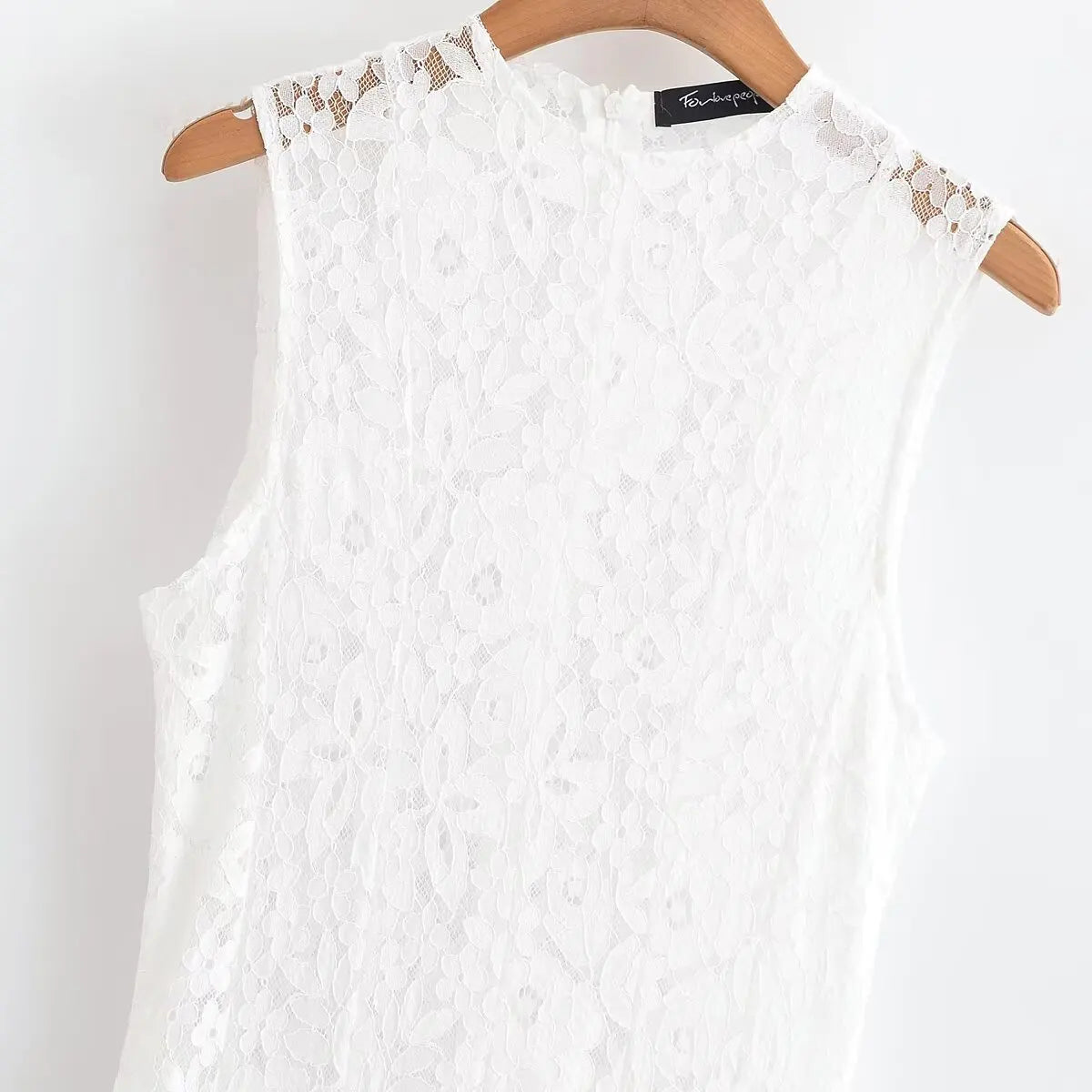Fairycore impresso vestidos de renda gancho flor oco aberto para trás com zíper sexy vestido elegante para mulher no verão