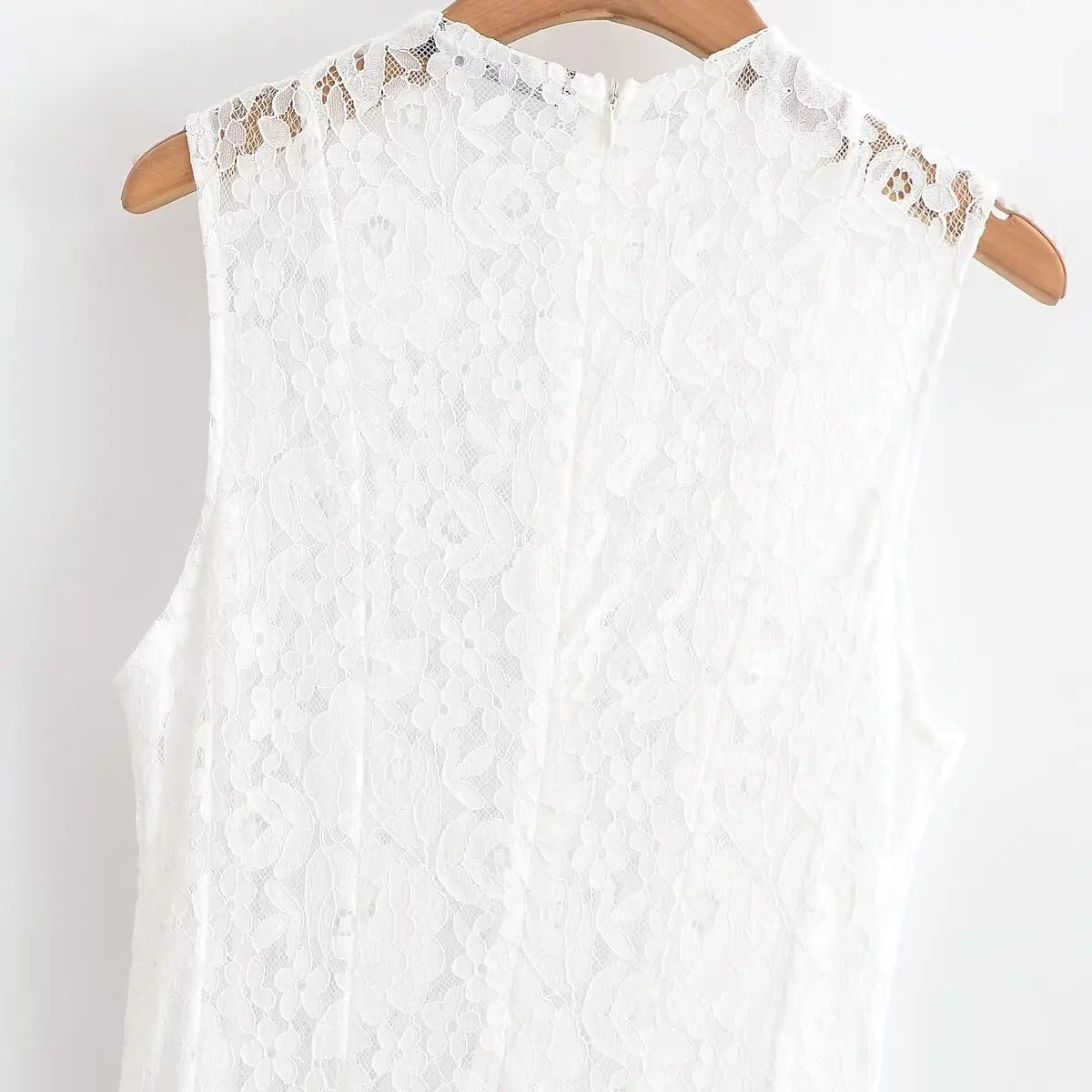 Fairycore impresso vestidos de renda gancho flor oco aberto para trás com zíper sexy vestido elegante para mulher no verão