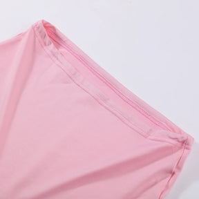 Moda sólida saia plissada define feminino sem mangas colheita topos de cintura alta elástica a linha saias 2025 primavera senhora ternos elegantes