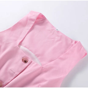 Conjunto de duas peças de linho feminino sem mangas pescoço quadrado colete combinando calças largas verde limão casual escritório verão outfit ternos
